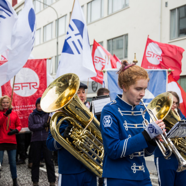 Kröfuganga í Reykjavík 1. maí 2017