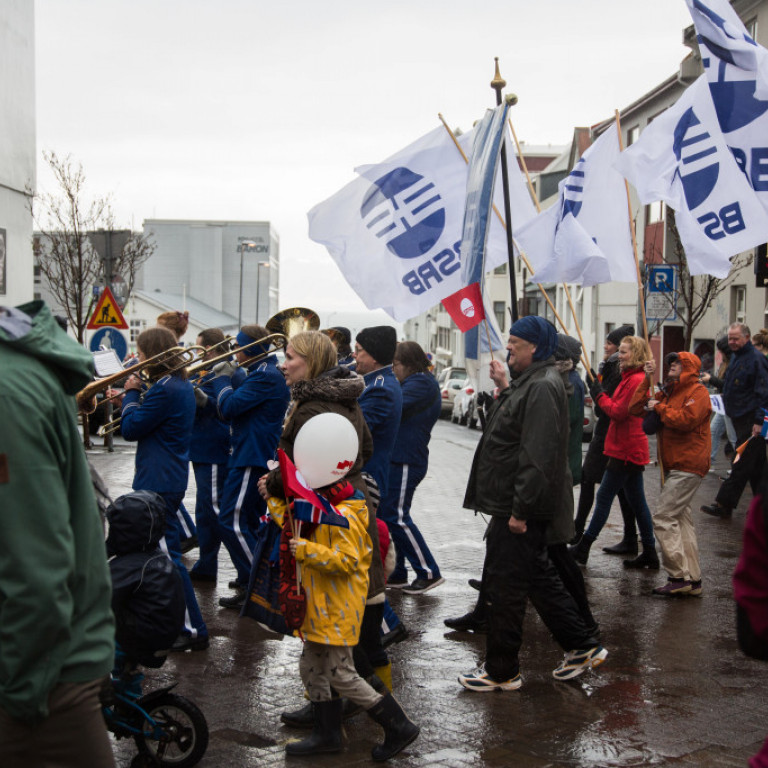 Kröfuganga í Reykjavík 1. maí 2017