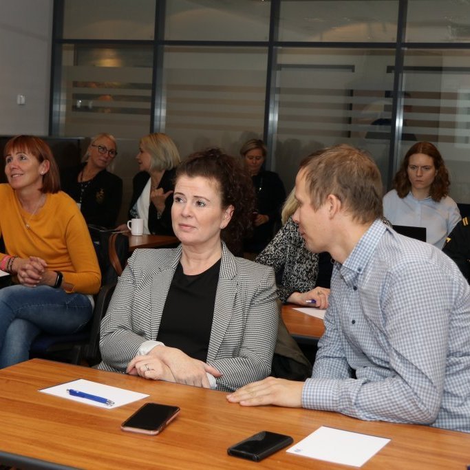 Unnin voru stutt verkefni til að þjálfa fólk í þeim aðferðum sem Sigríður Hulda kenndi.