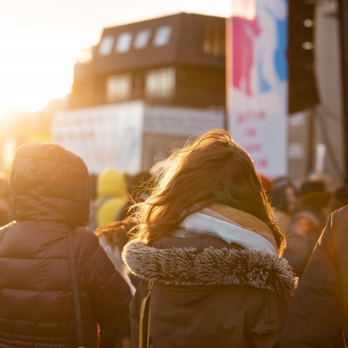 Samstöðufundur á Arnarhóli á kvennafrídaginn 24. október 2018.