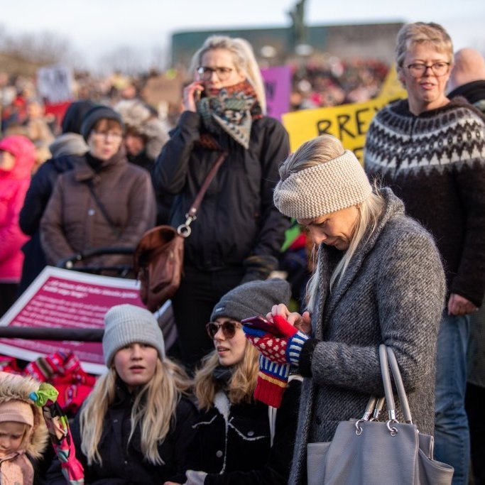 Samstöðufundur á Arnarhóli á kvennafrídaginn 24. október 2018.