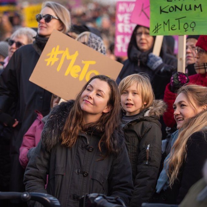 Samstöðufundur á Arnarhóli á kvennafrídaginn 24. október 2018.