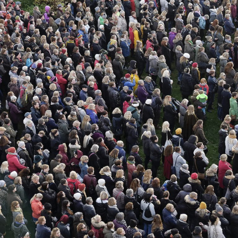 Kvennafrí - Samstöðufundur á Austurvelli