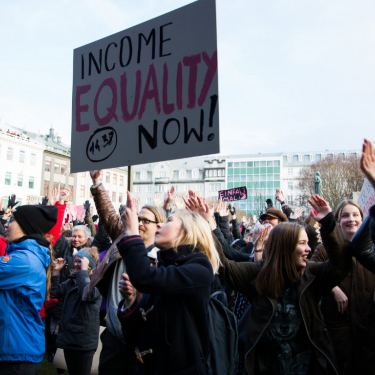 Kvennafrí - Samstöðufundur á Austurvelli