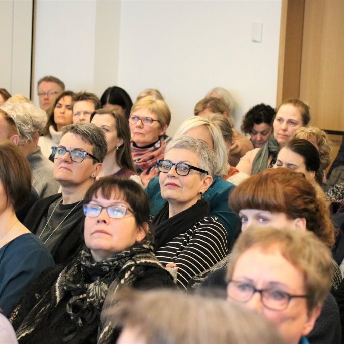 Málþingið um kulnun og álag í starfi var afar vel sótt.