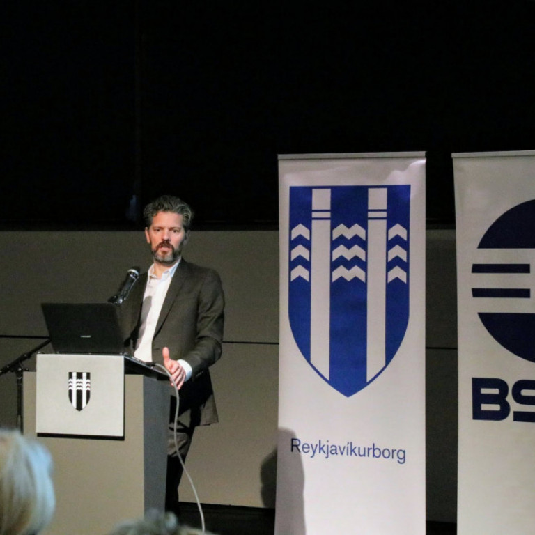 Dagur B. Eggertsson borgarstjóri setti málþingið.