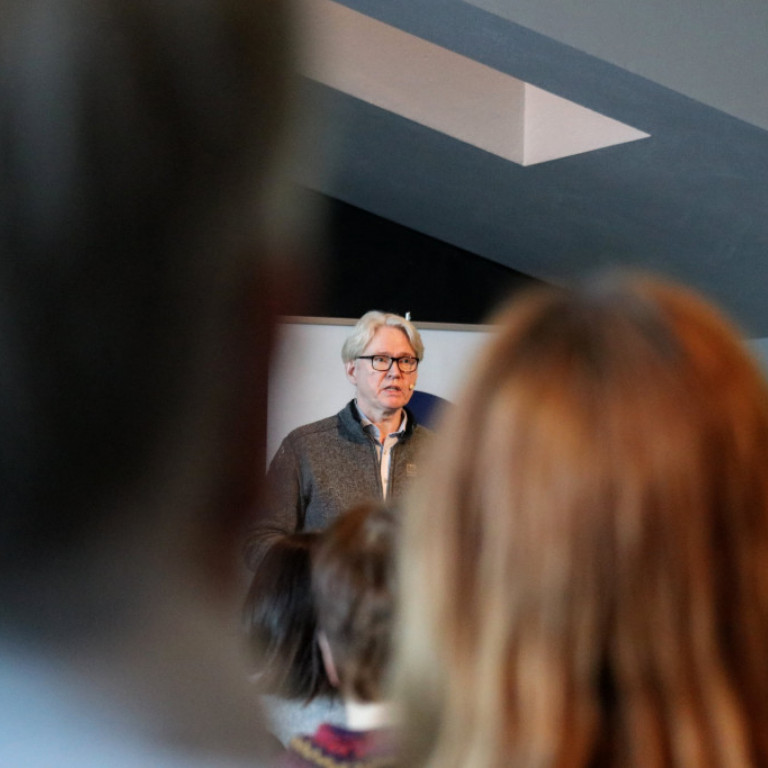 Ólafur Þór Ævarsson, Dr. Med., geðlæknir hjá Forvörnum ehf. sagði frá áhrifum streitu á sálarlífið.