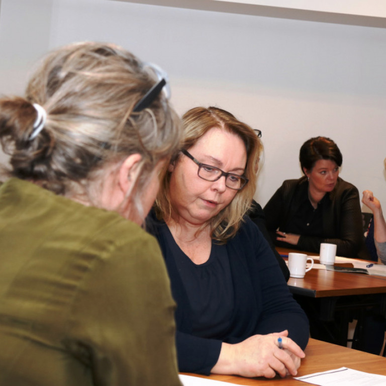 Þátttakendur á menntadegi BSRB luku deginum með hópavinnu þar sem fjallað var um áherslur BSRB og aðildarfélaga í menntamálum.