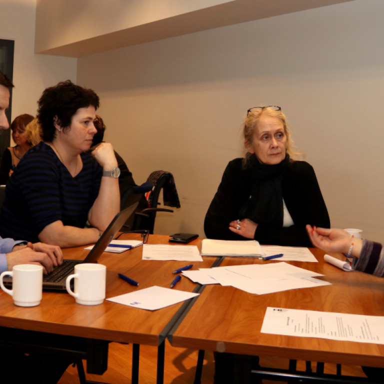 Þátttakendur á menntadegi BSRB luku deginum með hópavinnu þar sem fjallað var um áherslur BSRB og aðildarfélaga í menntamálum.