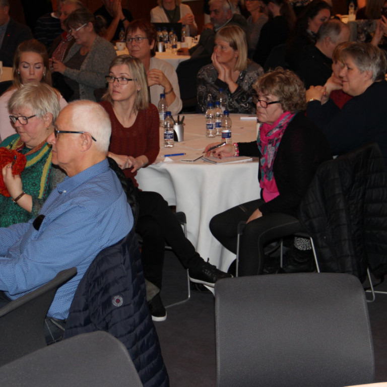 Góð þátttaka var á trúnaðarmannaráðstefnunni.