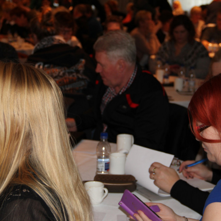 Góð þátttaka var á trúnaðarmannaráðstefnunni.