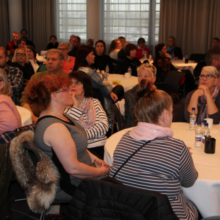 Góð þátttaka var á trúnaðarmannaráðstefnunni.