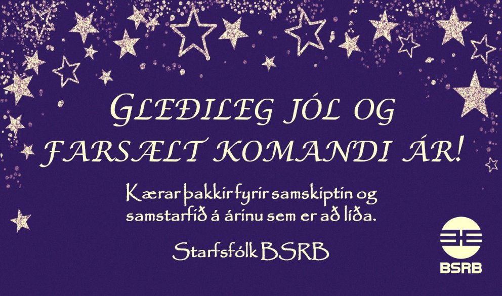 Opnunartímar á skrifstofu BSRB yfir jól og áramót
