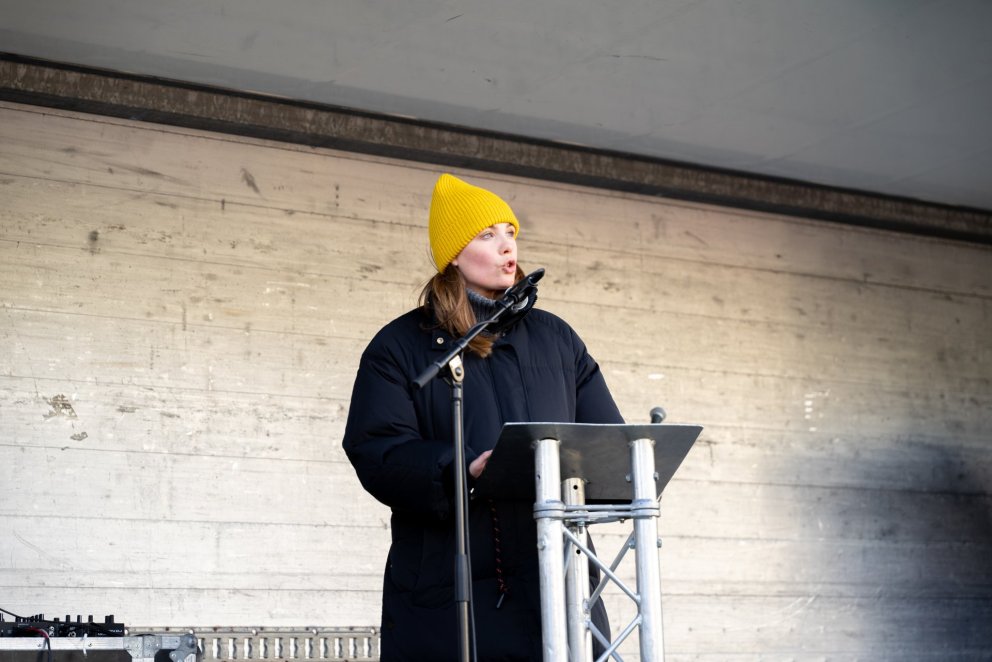 Sonja Ýr Þorbergsdóttir, formaður BSRB