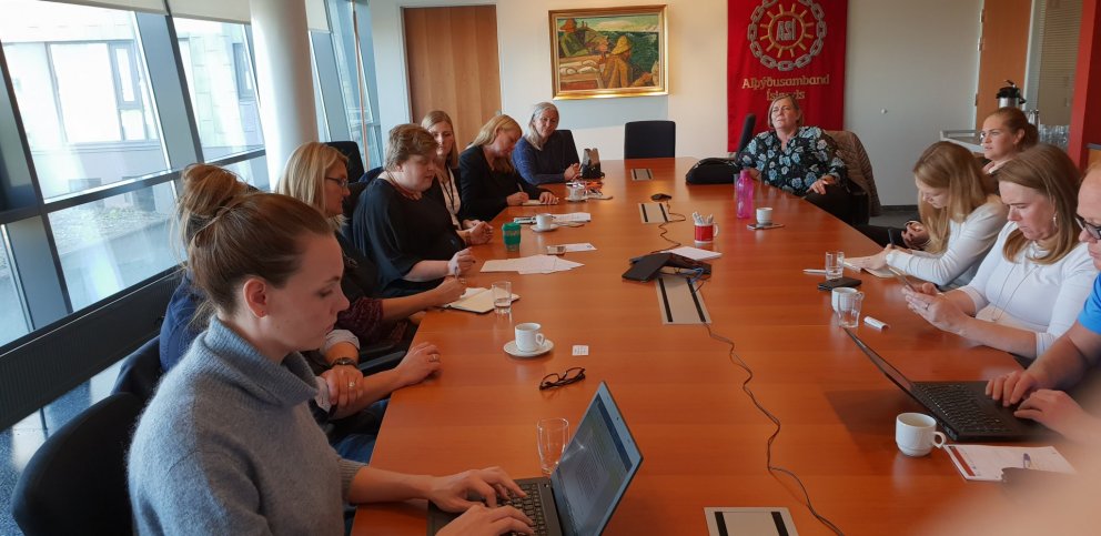 Aðgerðahópur Velferðarráðuneytisins kom saman til fundar á mánudag.