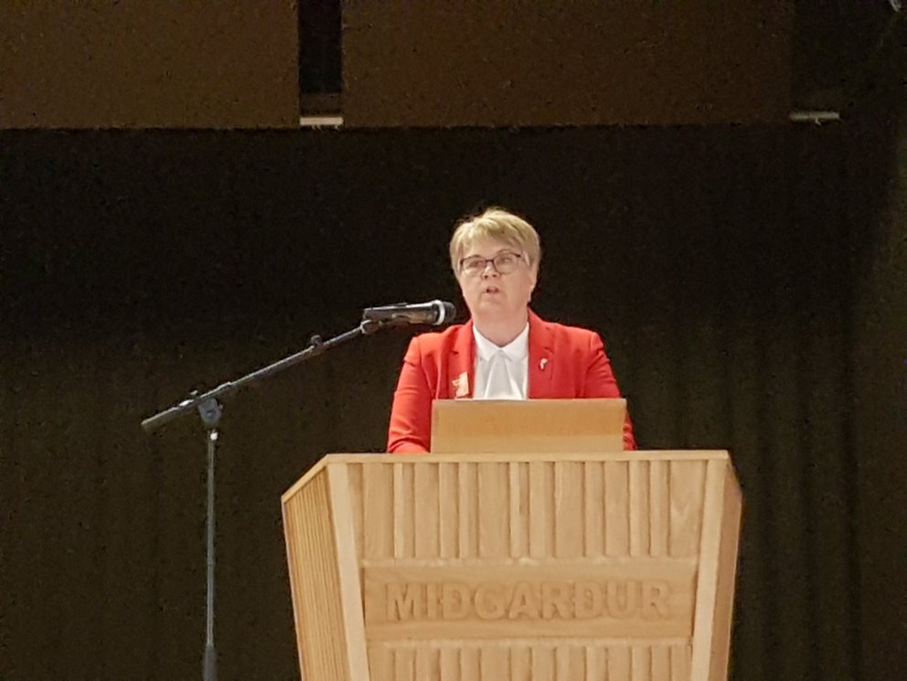 Arna Jakobína Björnsdóttir, 2. varaformaður BSRB.