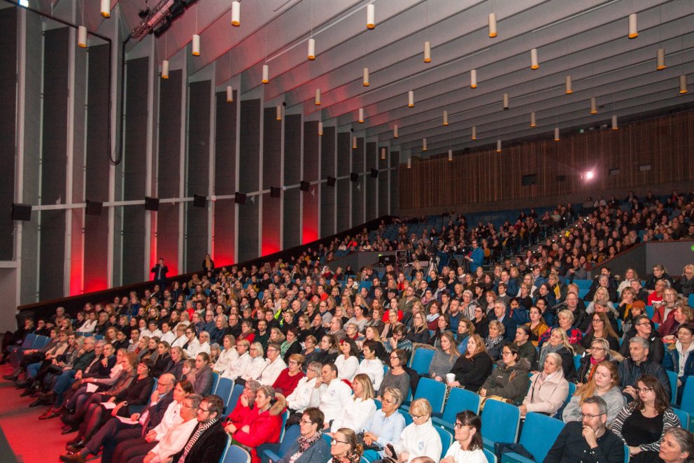 Fjallað verður um kjarasamningslotuna sem hófst 2019 í skýrslu Kjaratölfræðinefndar. Myndin er frá b…