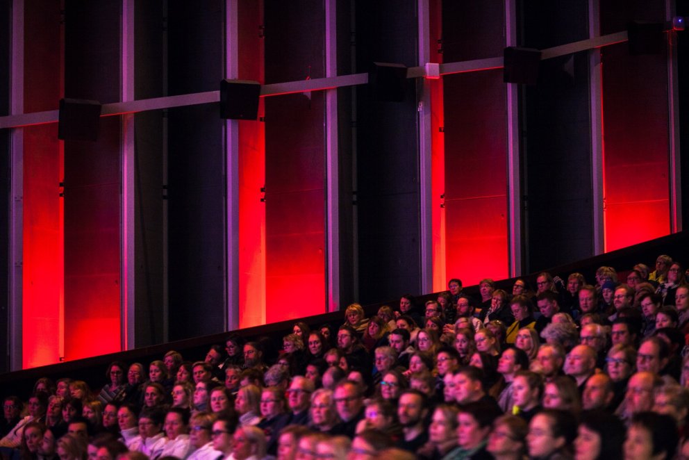 Undanþágunefndir munu afgreiða beiðnir þegar nær dregur verkfalli. Myndin er frá baráttufundi opinbe…