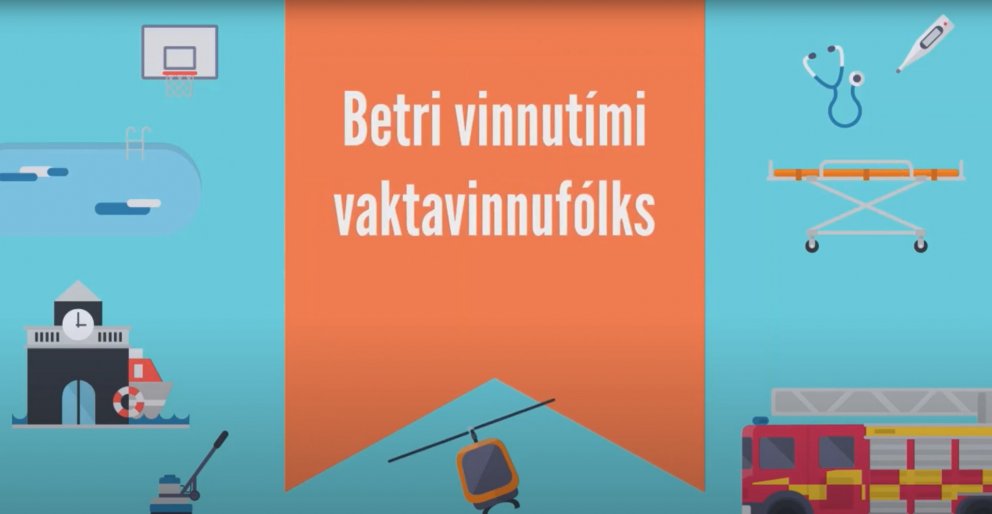 Mikið af kynningarefni um styttingu vinnuvikunnar má finna á vefnum betrivinnutimi.is.