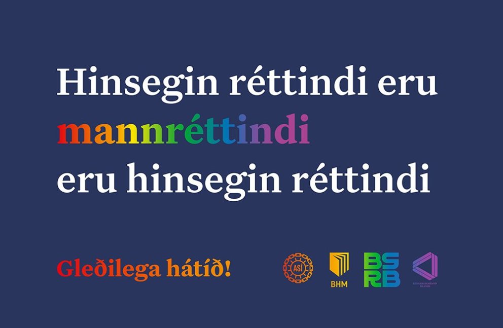 Samtök launafólks styðja réttindabaráttu hinsegin fólks