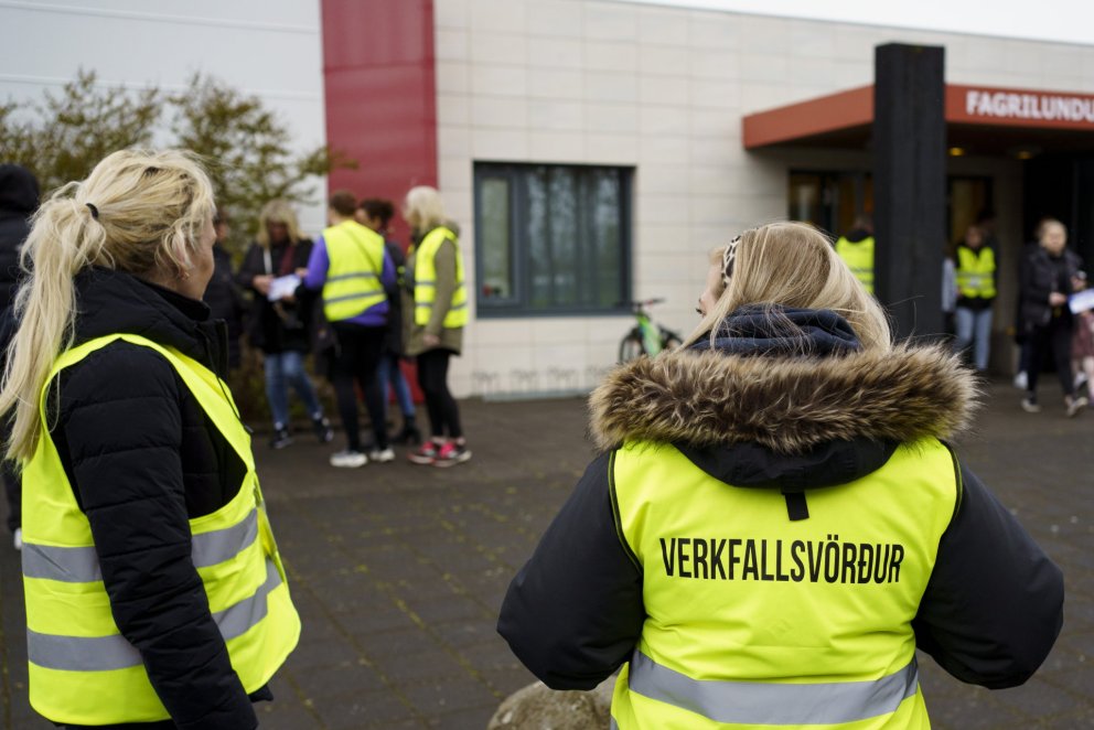 Hrina verkfallsbrota eftir tilmæli Sambands íslenskra sveitarfélaga
