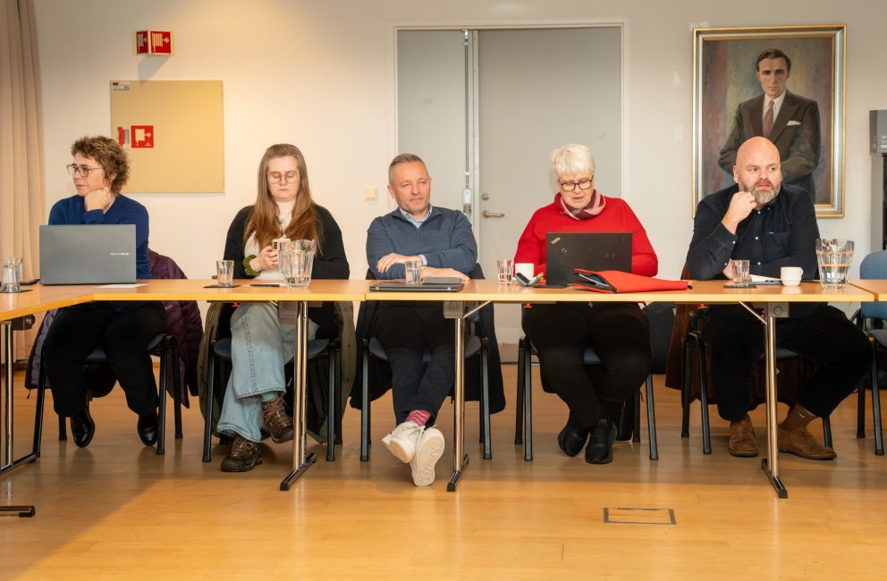 Árný, Jóhanna Fríður, Gunnsteinn, Arna Jakobína og Kári