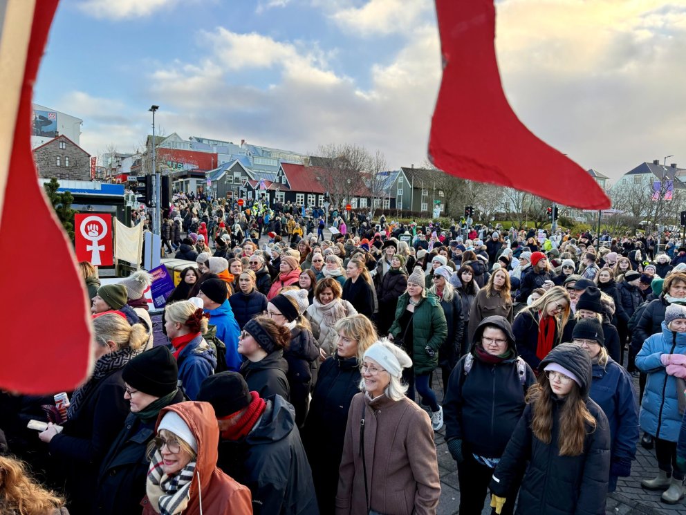 Frá stöðinni um Rauðsokkahreyfinguna í sögugöngunni