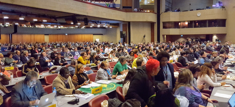 Fulltrúar heildarsamtaka opinberra starfsmanna og aðildarfélaga þeirra frá 150 löndum taka þátt í þi…