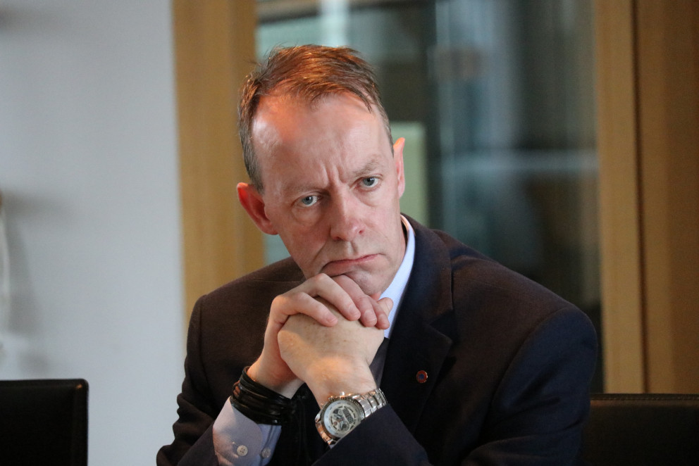 Stefán Pétursson var kjörinn formaður LSS árið 2016.