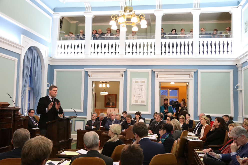 Lífeyrisfrumvarp varð að lögum á Alþingi