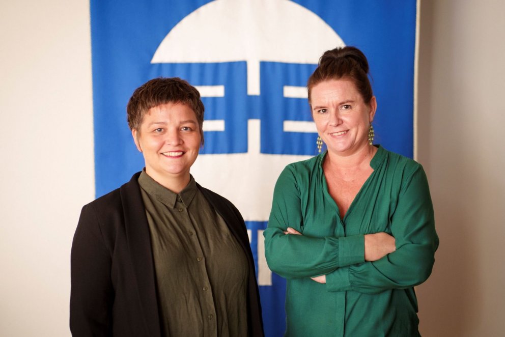 Fríða Rós Valdimarsdóttir og Rakel Pálsdóttir