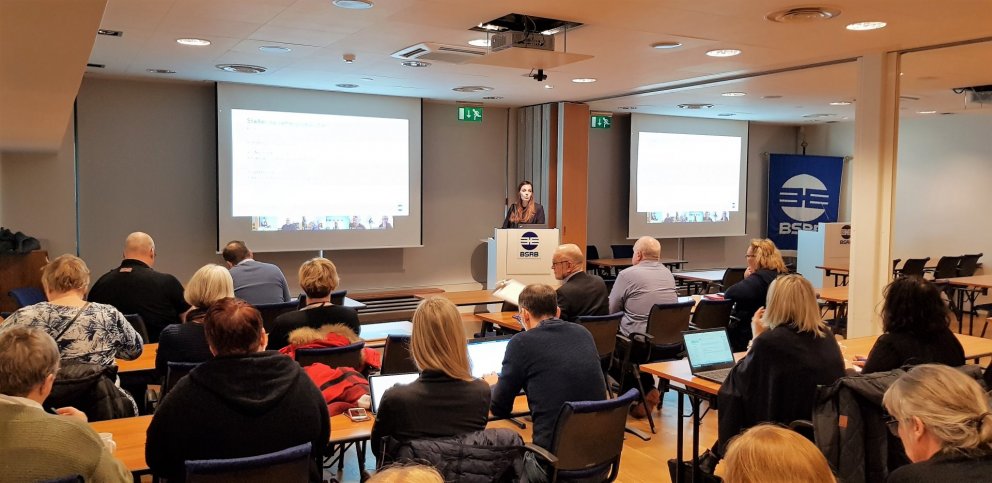 Fjallað var um stöðuna í kjaraviðræðunum og mögulegar aðgerðir á fundi samningseininga BSRB í dag.