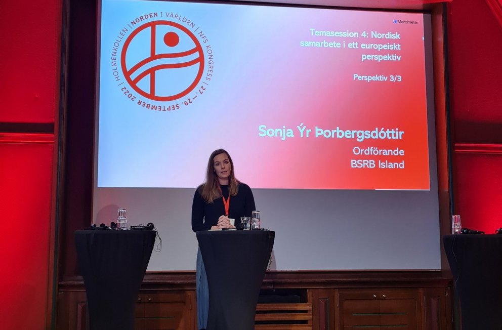 Lýðræði, norrænt samstarf og réttlát umskipti til umfjöllunar á 50 ára afmælisþingi NFS