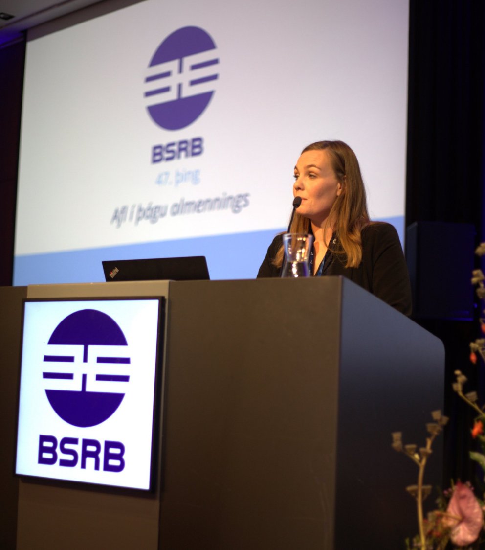 Sonja Ýr endurkjörn formaður BSRB