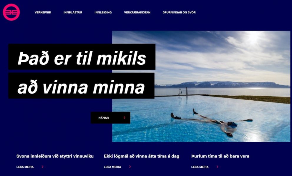 Vefurinn styttri.is var besta frétta- og upplýsingavefur ársins 2021.