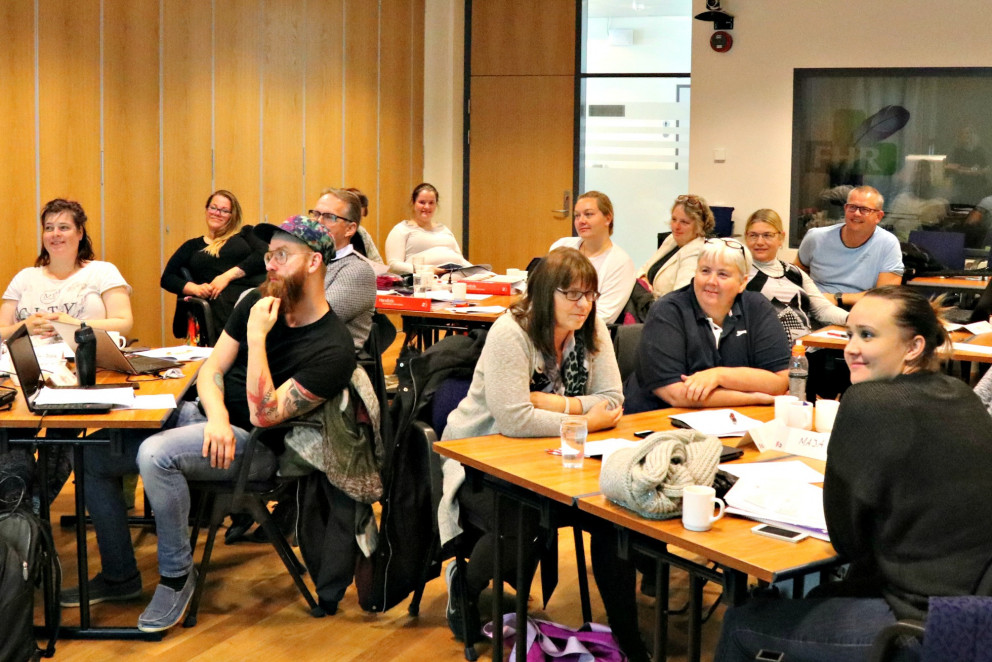 Trúnaðarmannanámskeiðin fara fram í BSRB-húsinu við Grettisgötu 89.