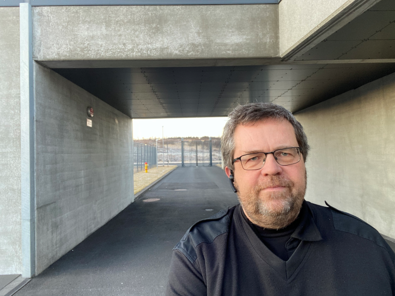 „Þetta eru þvílík lífsgæði sem við erum að fá,“ segir Egill Kristján Björnsson, sem vinnur hjá Fange…