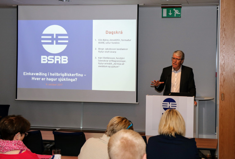 Birgir Jakobsson landlæknir talar fyrir því að samningi við sérfræðilækna verði sagt upp, eða hann e…