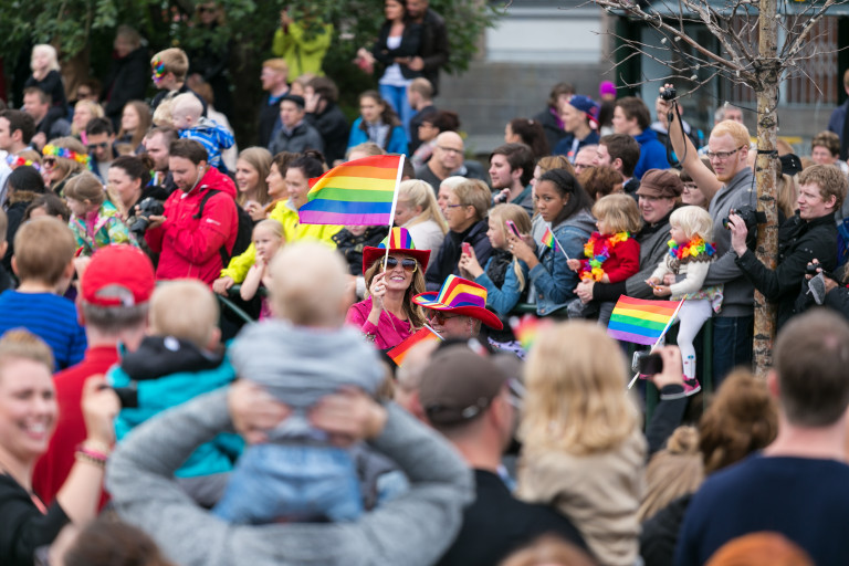 Gleðigangan leggur af stað frá gatnamótum Hverfisgötu og Ingólfsstrætis klukkan 14 laugardaginn 12. …