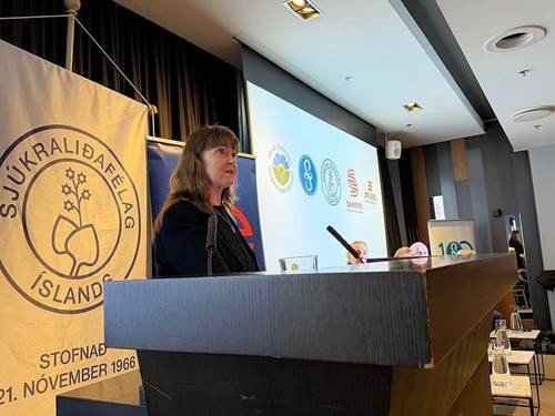 Sandra Franks, formaður Sjúkraliðafélags Íslands. Ljósmynd/Axel Jón