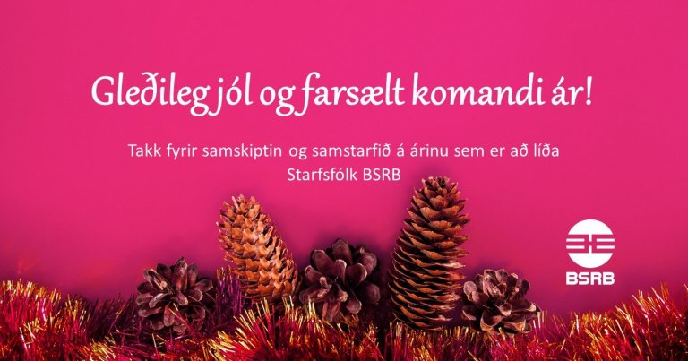 Hátíðarkveðja frá starfsfólki BSRB!