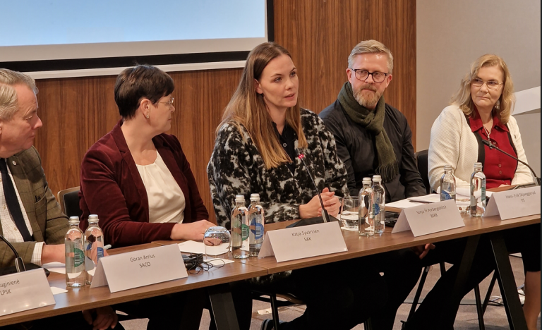 Formaður BSRB í pallborði um réttindi launafólks