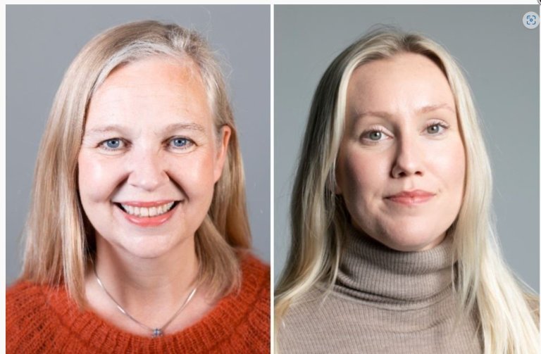 Sigríður Ingibjörg Ingadóttir hagfræðingur BSRB og Steinunn Bragadóttir, hagfræðingar hjá ASÍ