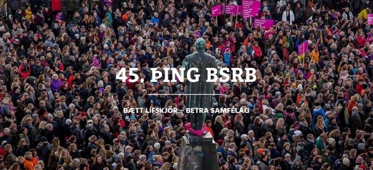 Öll gögn fyrir þingfulltrúa verða aðgengileg á þingvefnum.