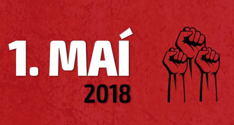 Launafólk sýnir samstöðu með því að taka þátt í kröfugöngu og baráttufundum á alþjóðlegum baráttudeg…