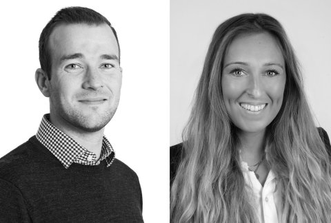 Hrannar Már Gunnarsson og Jenný Þórunn Stefánsdóttur