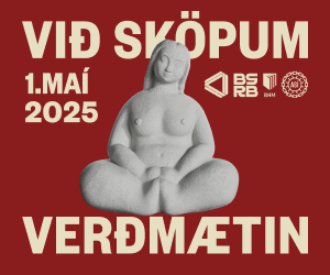 BEINT STREYMI: Útifundur á Ingólfstorgi 1. maí