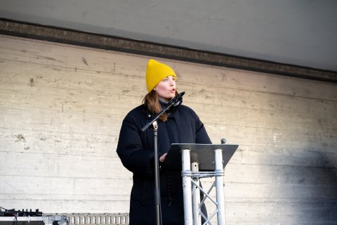 Sonja Ýr Þorbergsdóttir, formaður BSRB