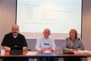 Árangurslaus samningafundur í dag