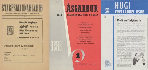 Áhugafólk um sögu BSRB getur fundið margt áhugavert í gömlum tímaritum.
